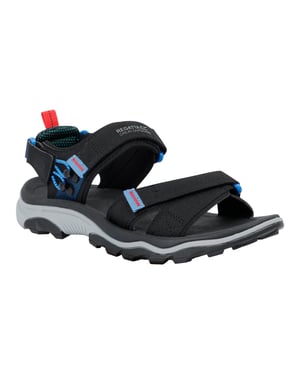 Regatta Heren Blaze Sandalen (Zwart/Coronetblauw)