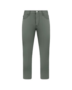 Emporio Armani Normale Pasvorm Heren Chino Broek
