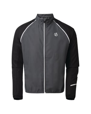 Dare 2b Heren Oxidaat Windshell Jacket (Zwart/Ebbenhout)