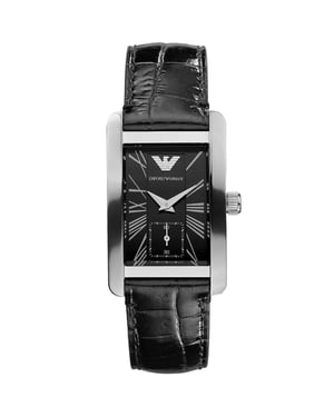 Emporio Armani AR0144 Zwarte Wijzerplaat Klassiek Dameshorloge