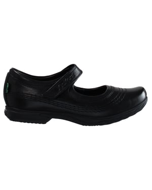 Kickers Keavy Bar Mary Jane kinderschoenen zwart