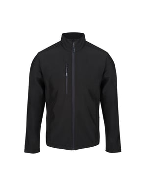 Regatta Heren Eerlijkheid gemaakt van gerecycled Softshell-jasje (Zwart)
