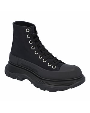 Alexander McQueen Tread Slick Boot in Zwart