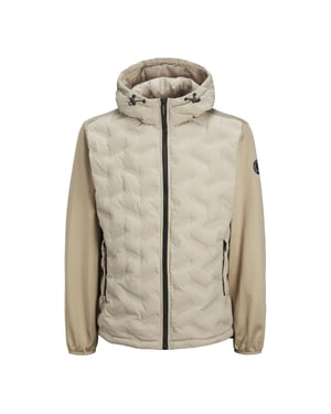 Jack & Jones Jas winter Heat Hybrid Jacket Beige