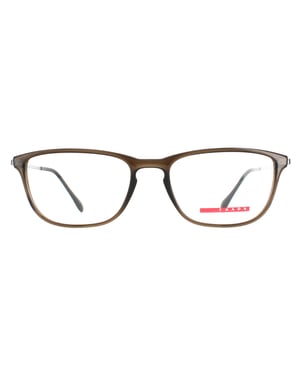 Prada sportglazen frames ps05iv mqf101 bruine mannen