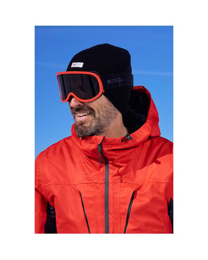 Mountain Warehouse Skibril voor volwassenen (Rood)