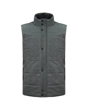 Hackett London Heren Grijs Warm Vest