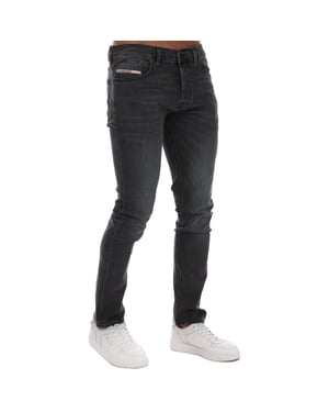 Men's Diesel D-LUSTER Slim Jeans in Grey