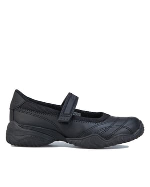 Girl's Skechers Junior Velocity Pouty Shoes in Black