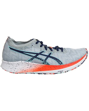 Asics Magic Speed Heren Grijze Hardloopschoenen