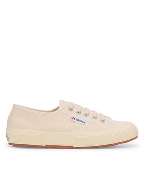 Superga Unisex 2750 Cotu Classic Vegan Sportschoenen voor volwassenen (Beige Raw/Off White)