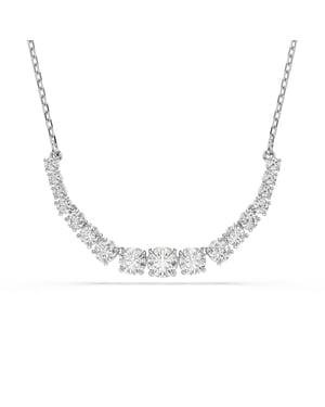 Swarovski 'Matrix Tennis' Dames Halsketting van Basismetalen - Zilver 5705396