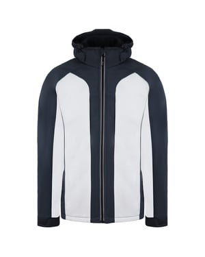 Dickies FLEX heren Softshell jas wit/grijs