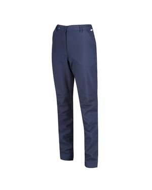 Regatta - Geweldige Outdoors Dames Fenton Softshell Wandelbroek (Donkerblauw)