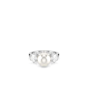 Swarovski 'Matrix' Vrouwen Basismetaal Ring - Zilver 5689631