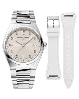 Frédérique Constant Highlife Dames Zilveren Horloge FC-240BGD2NH6B
