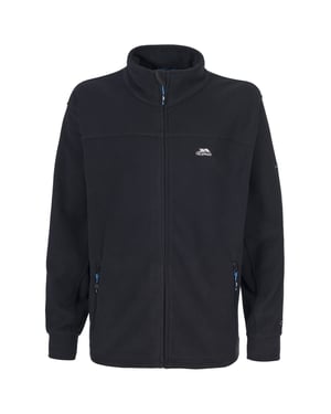 Trespass - Heren Bernal Full Zip Fleece Vest (Zwart)