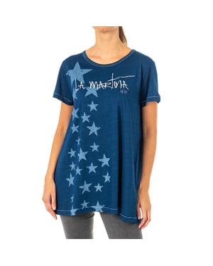 Dames-T-shirt met korte mouwen en ronde hals LWR304