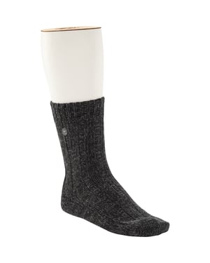 Birkenstock Heren Katoen Twist in Antraciet