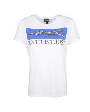 Just Cavalli T-shirt Vrouw Wit