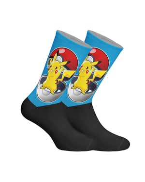 Lange uniseks sokken met elastische print
