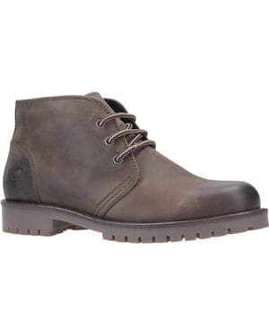 Cotswold Heren Stroud Lace Up Lederen Laars (Khaki)