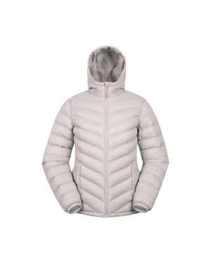 Mountain Warehouse Dames/dames Seizoenen Gewatteerd Jasje (Licht Beige)