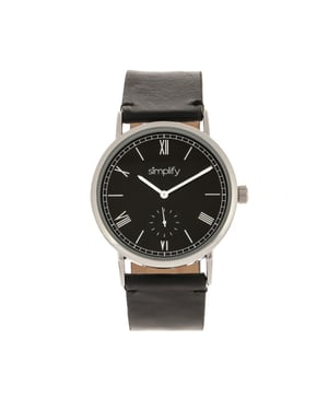 Vereenvoudig het 5100 horloge met leren band