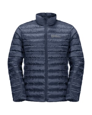Jack Wolfskin Jas zomer Pack&Go Down Jacket Blauw