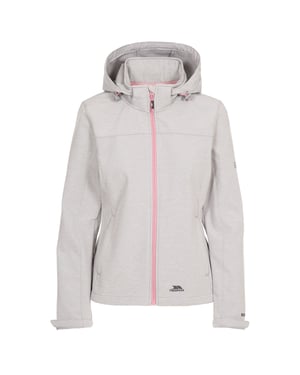 Trespass Dames/dames Leah Waterdicht Softshell-jasje (Platina mergel)