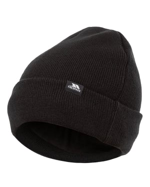 Trespass Unisex Volwassen Littlebrook Beanie (Zwart)