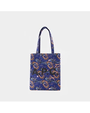 Lou Omkeerbare Boodschappentas - A.P.C. - Synthetisch - Blauw