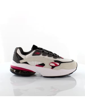 Puma Cell Venom Wit Paars Textiel Lage Trainers - Heren