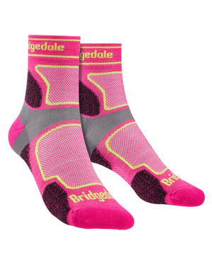 Bridgedale - Dames Hardloopsokken Ultralicht Merino - Roze