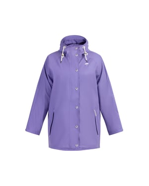 Schmuddelwedda Grote maat regenjas bridgeport Dames LILA-280