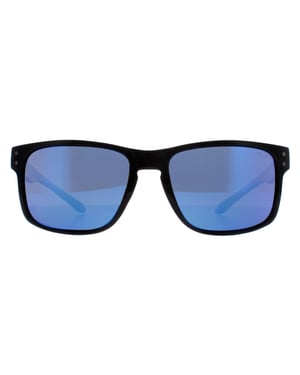 Atum Waterhouse C2 glanzend zwarte blauwe spiegelzonnebril