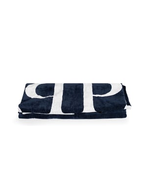 Philipp Plein handdoek Beach Towel Vrouw zwart