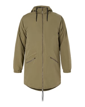 Mo Gewatteerde parka Heren militaire olijf