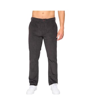 Crosshatch Heren Cordout Losse Broek (Antraciet)