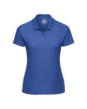 Russell Dames/Dames Klassiek Polycotton Poloshirt (Helder Koninklijk)