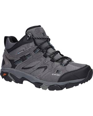 Hi-Tec Apex Lite Mid Polyester Heren Grijze Wandelschoenen