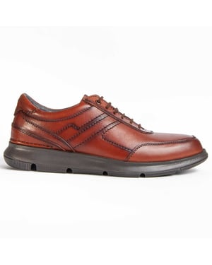 Purapiel Oxford schoen Confore4 Bruin
