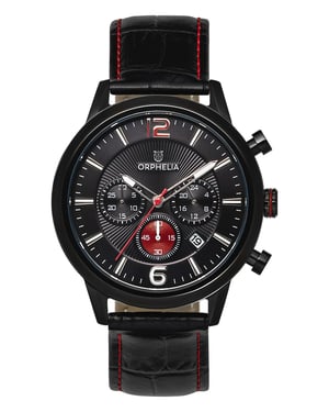 Orphelia Tempo-limitededition herenhorloge Zwart OR81803