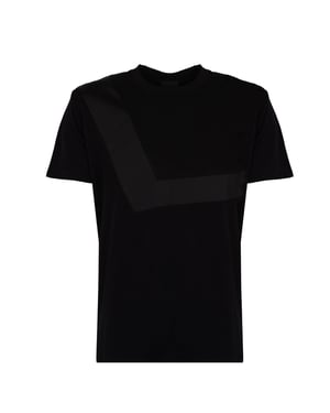 Les Hommes T-Shirt Mannen zwart