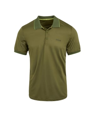 Regatta Heren Remex II Polo Shirt (Nefriet Groen Solid)