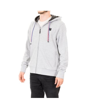Heren sweatshirt met lange mouwen, ronde hals en capuchon HM580247