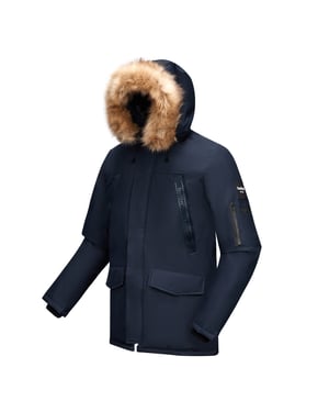 Ballin Est. 2013 Jas winter Jacket Philipp Blauw