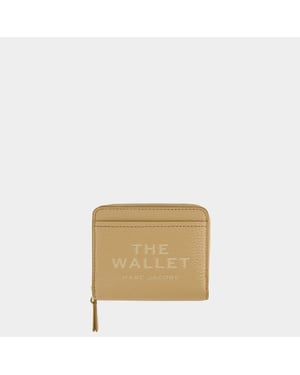 De Mini Compact portemonnee - Marc Jacobs - Leer - Bruin