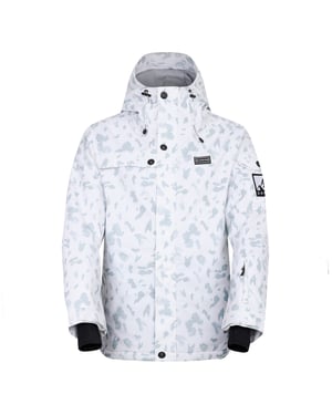 Dare 2B Dames/Dames Ski Life Dash Print Ski-jas (Wit)