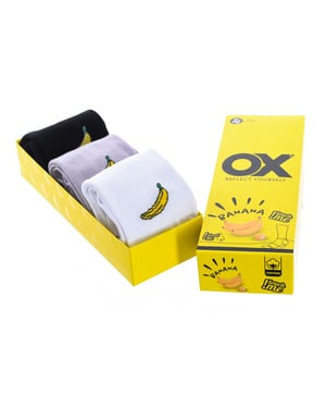 Set van 6 lage sokken OX met frisse geuren